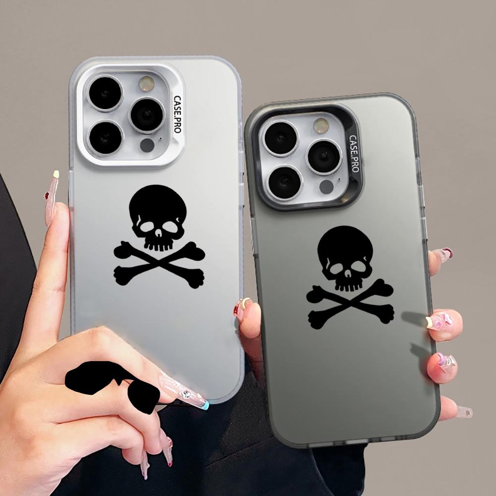 Personality Cool Fashion Phone Case For iPhone 17 Pro Max 17e 16e 15 17 Air 14 13 12 11 Pro Max 8 Plus X IMD Shockproof Cover