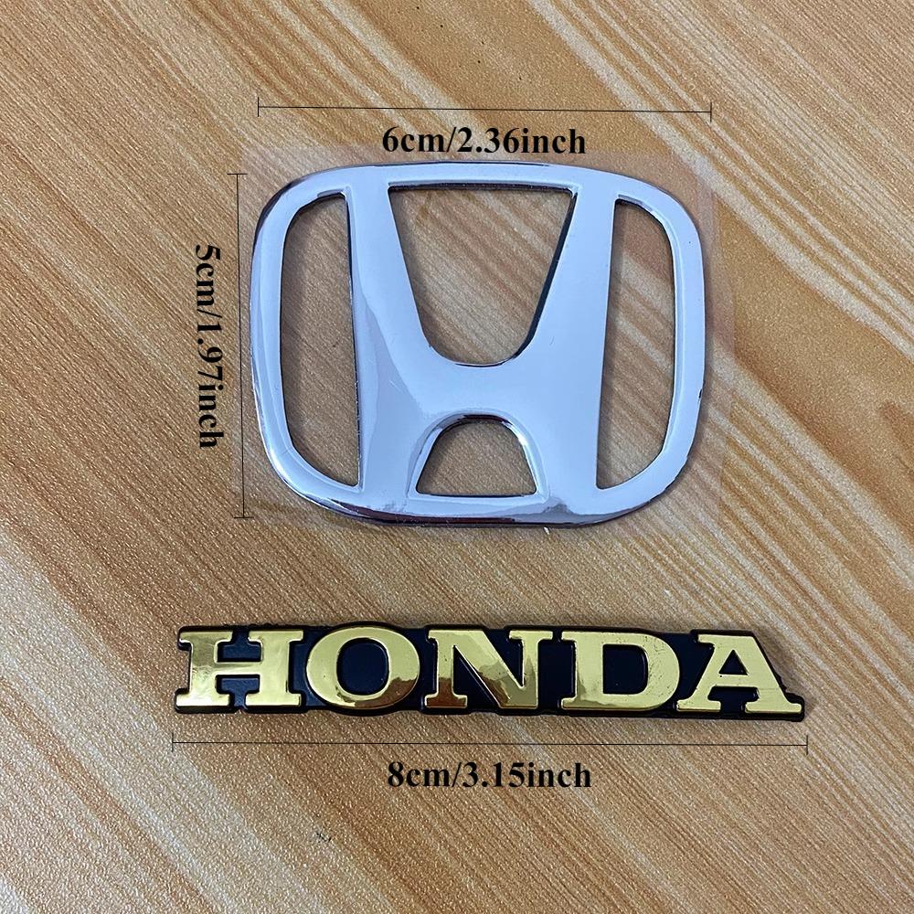 Honda Motorcycle Head Front Windshield Motorcycle Decoration H Letter Logo Electric Vehicle Modification Label Sticker