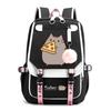 Peripheral Pattern Junior High School Students Schoolbags, Men'S And Women'S Backpacks, Casual Large-Capacity Backpacks
