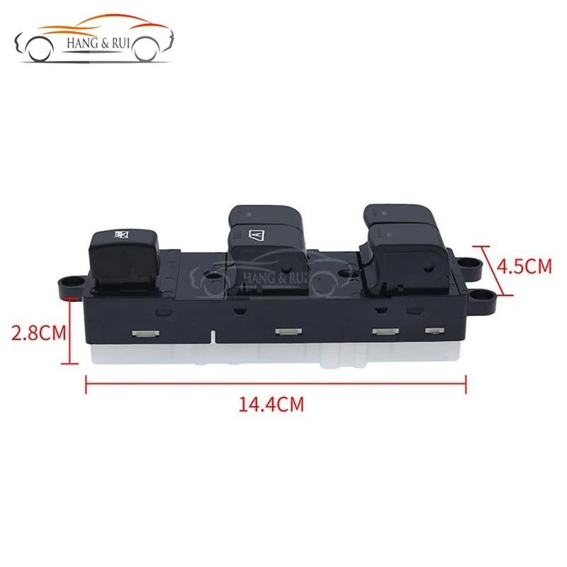 25401EB30B Power Window Switch 25401JD001 For Nissan Qashqai J10 JJ10 2.0 dCi 4WD For Navara D40 Vehicles Pathfinder R51