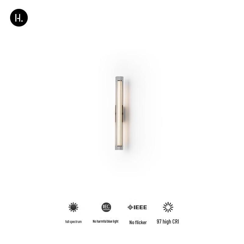 

Modern Minimalist Glass Strip Wall Lamp