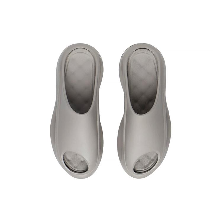 Li Ning Yun You Slay Slip Resistant Abrasion Resistant Slide Slippers Unisex Gray AZST001-3