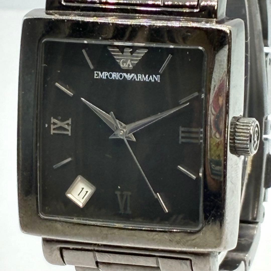 Used In operationEMPORIO ARMANI Square Quartz Watch
