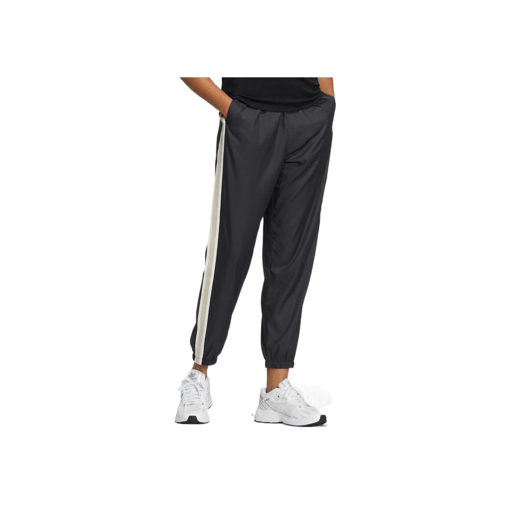 adidas SS22 MC Woven Pants with Side Stripes Women Bottoms Black H47116