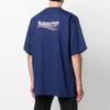 Political Campaign Oversized T-Shirt Dark Blue/Multi 641675TIV521195