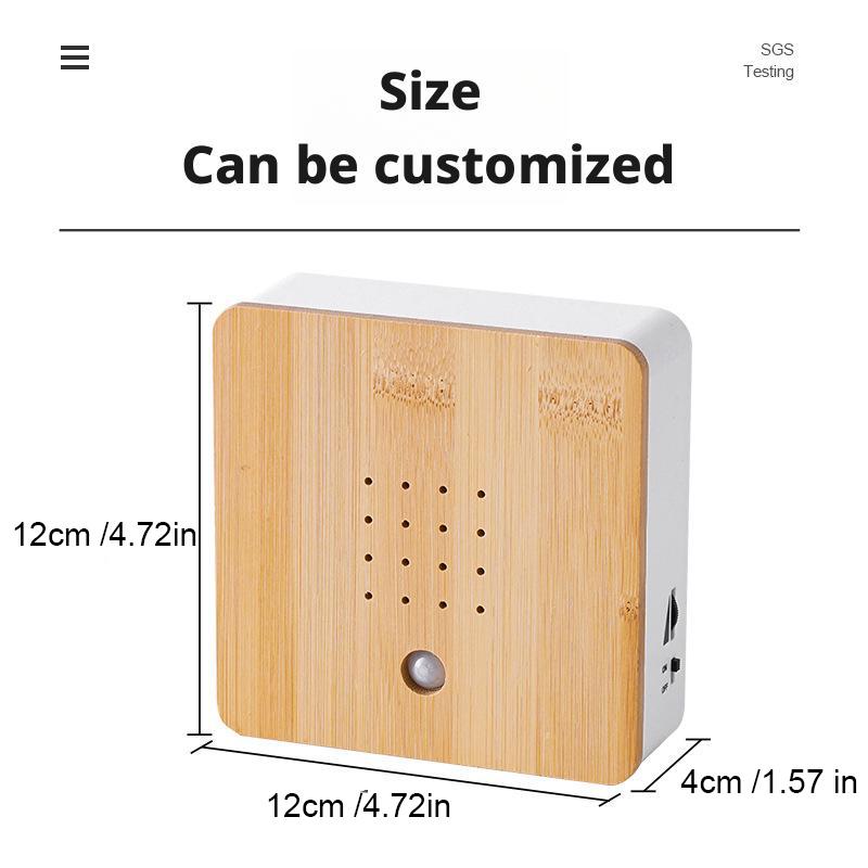 Portable Chirping Sound Box Clear Mini Smart Animal Noise Machine Simulation Automatic Singing Bird Box Bedroom