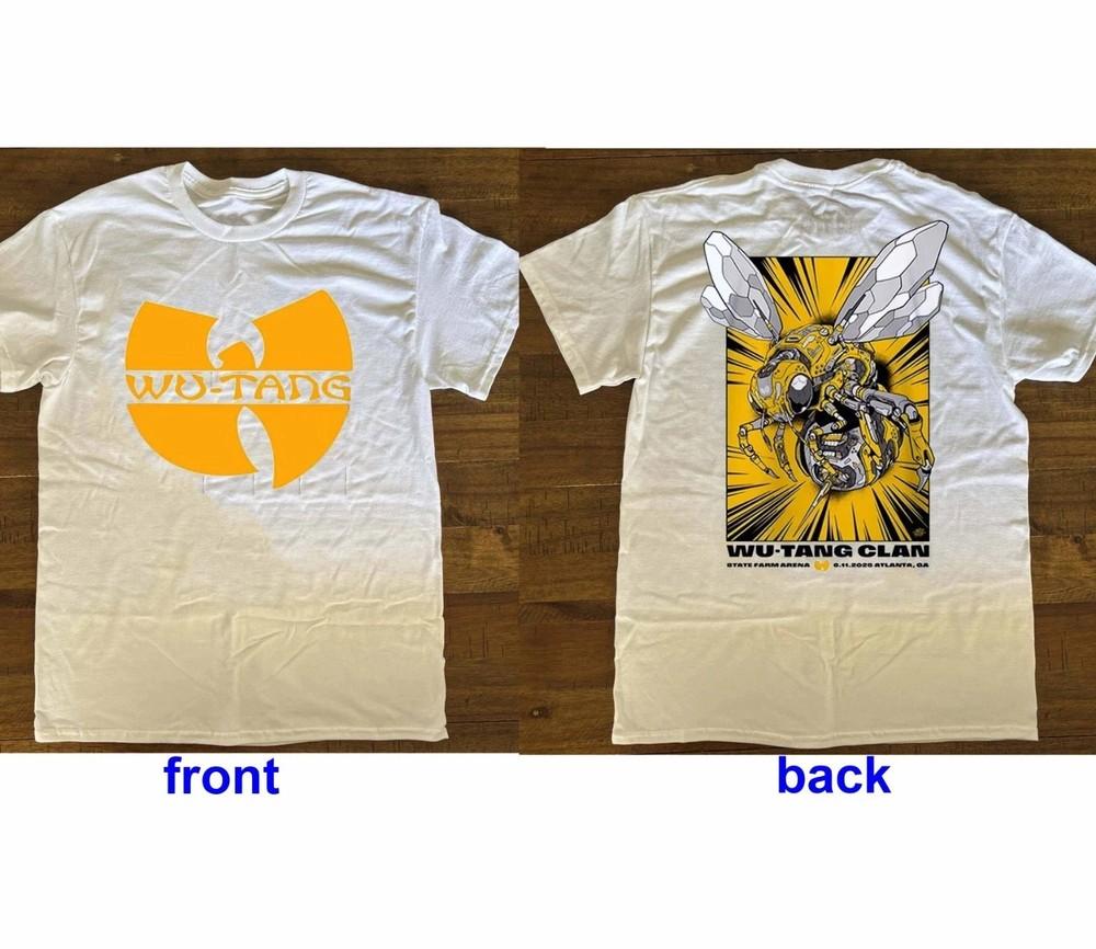 30% Wu-Tang Clan Атланта Финальный Тур Камеры 2025 Футболка Унисекс Футболка XXXL