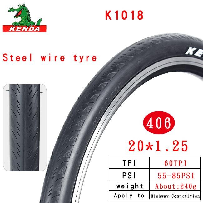 Kenda 20 inch bike tire 20 * 1.25/1.35/1.5/1.75/1.95/2.0/2.125 small wheel tire 20 * 1 1 / 8 20 / 1 3 / 8 folding bicycle tire