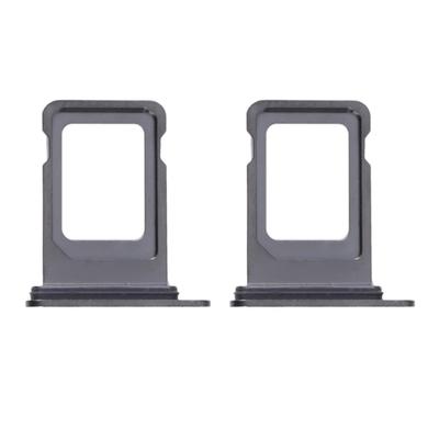 Premium Phone Card Tray Holder Slot Anti Drop Corrosion Resistant Easy Installation Metal Tray Scratch Resistant 1 Pair