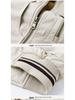 Men's Casual Fleece-Lined Cotton Vest with Shawl Collar & Multi-Pocket Design