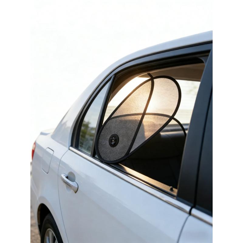 Car Side Window Sunshade Rotatable Adjustable Summer Sun Protection Heat Insulation UV Protection Car Sunshade Board Accessories