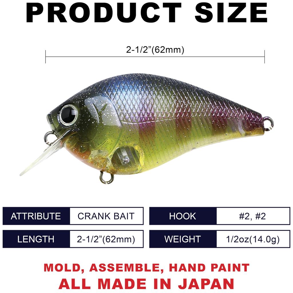 Lucky Craft FAT CB BDS2 Daddy CF Flake Flake BE ~Big Strike~ (275 Gill)