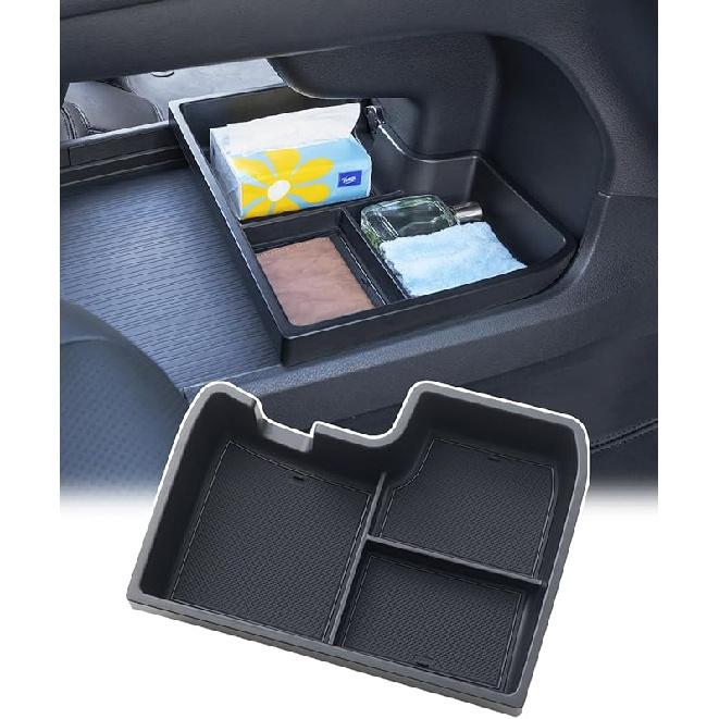 TOPTALL 2025 New Dash Tray Phone Holder Compatible With 2025 Toyota Sienna 12.3" Screen, Dashboard Hidden Storage Organizer Behind Screen Tissue
