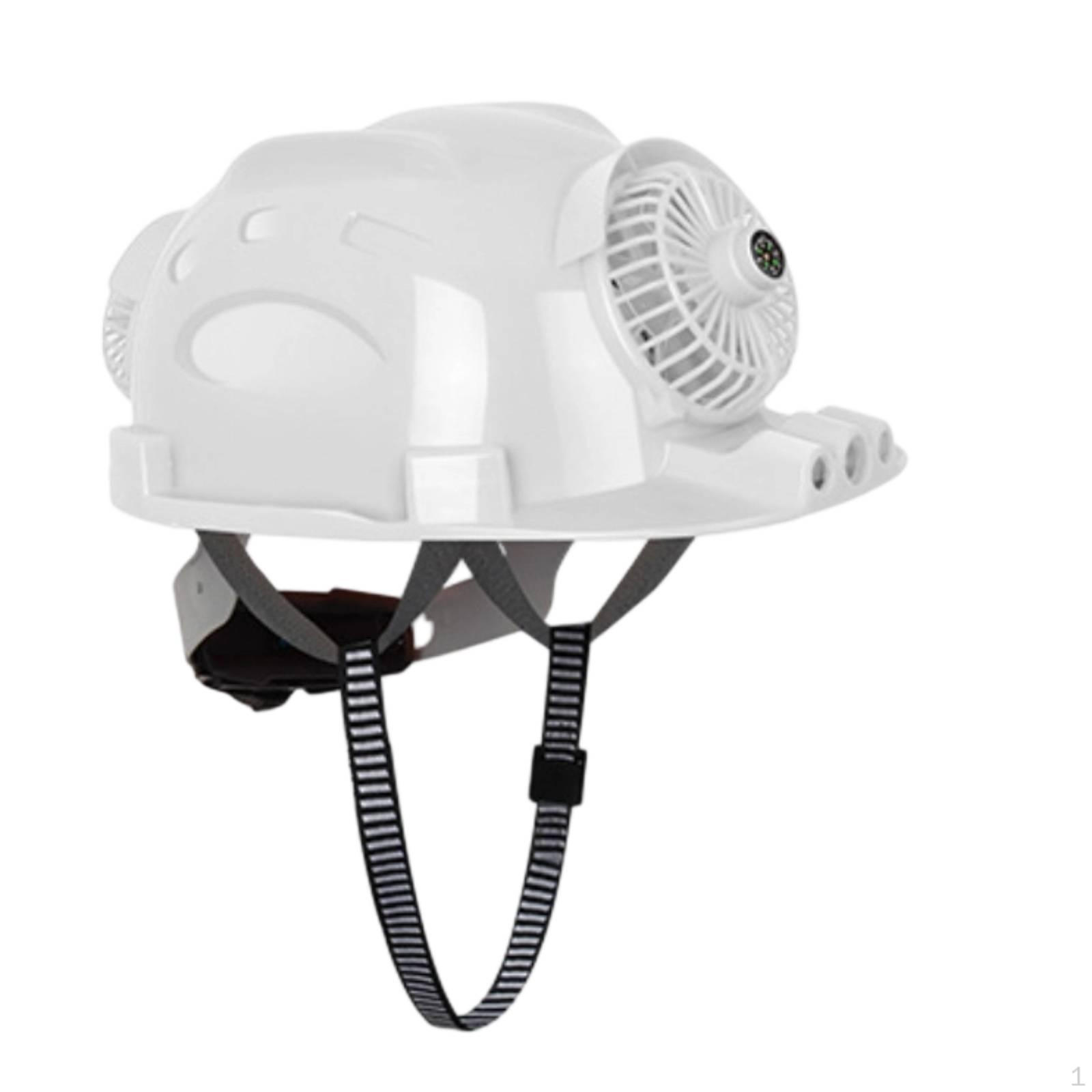 Solar Helmet Cooling Hat with Fan