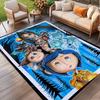 Coraline Print Rug, Washable Floor Carpet, For Entryway Dorm Laundry Room Office Study, Home Decor Birthday Christmas Gift