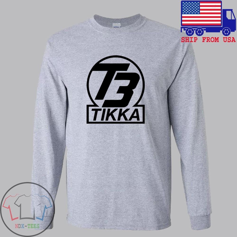 T3 Tikka Gray Size S2XL Unisex T-Shirt XL
