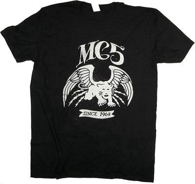 Herren Mc5 T-Shirt - Seit 1964 Logo 100% Garage Rock Vollständig Siebgedrucktes Herren-T-Shirt Mode Lässig Coole T-Shirts