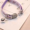 Floral Embroidered Cat Collars Adjustable Cat Supplies New Pet Collars
