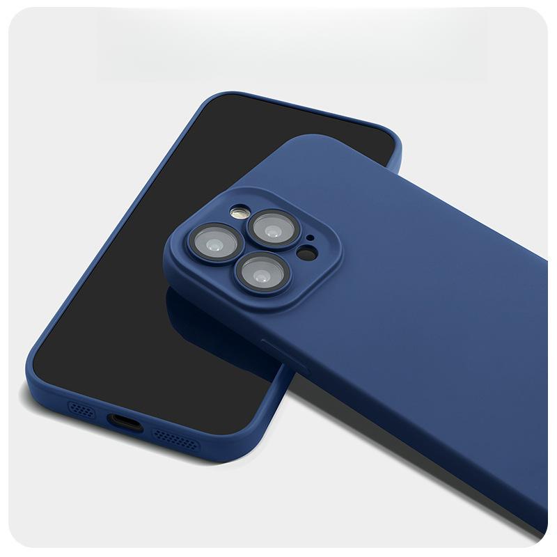 Flüssige Silikon-Objektivfolie ist geeignet für Apple 14ProMax Handyhüllen, iPhone13 Sturzsichere 12 Einfache Schutzhüllen