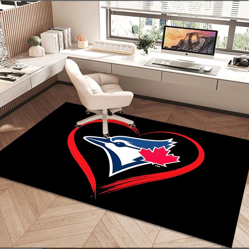 Blue Jays Area Rug Suitable for Indoor And Outdoor,Carpets for Playroom, Homes, Offices, Living Rooms,Home Decor,Christmas Fan Gift