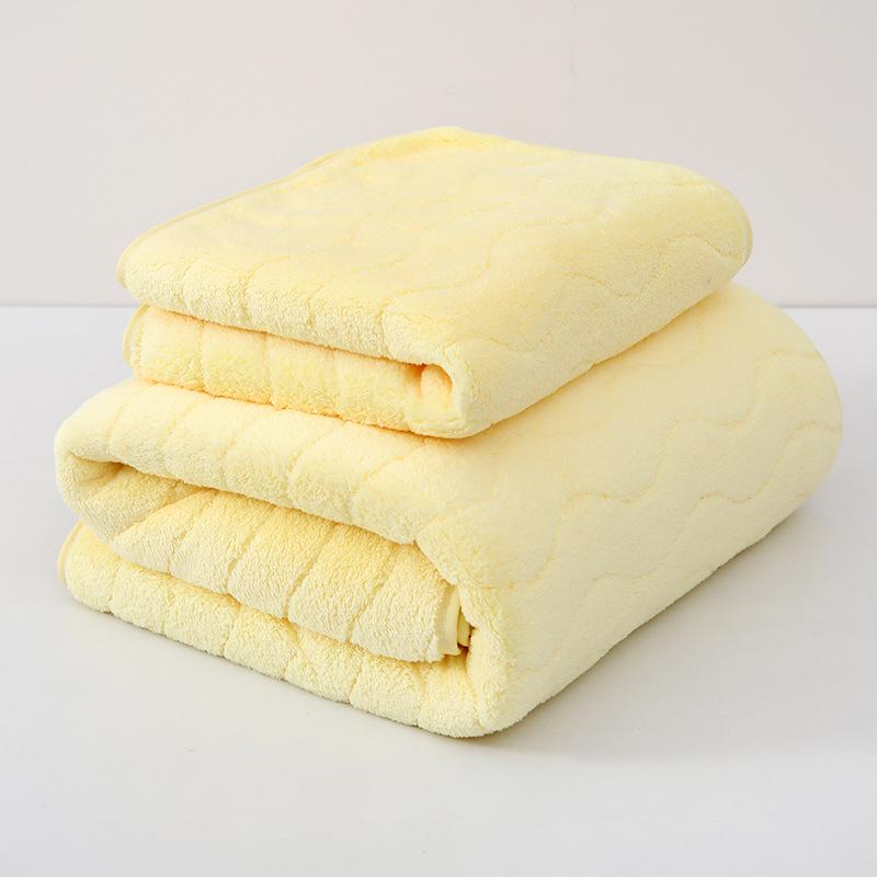 Damen Ananas Korallenfleece Badetuch - Saugfähig, Schnelltrocknend, Reine Baumwolle für Sommer Zuhause oder Strandgebrauch