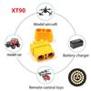 CY XT90 Male to Female 10AWG Extension Cable Connector for