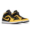Air Jordan 1 Retro Mid 'Reverse New Love' (Unisex) Black / University Gold / White Vintage Basketball Shoes 554724 071
