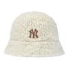 MLB Polyester Bucket Hats Unisex Cream Fashion 3AHTB0156-50CRS