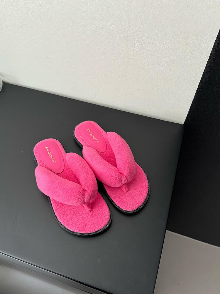 

Fashion Women s Summer Japanese Simple Solid Color Herringbone Slippers Fashion Couples Wear Non Slip Soft Bottom Clamping Feet Outside 40