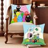Cartoon Niedliche B-Barbapapa Kissenbezug Dekoration Schutzhüllen Bequem weich für Sofa Wohnzimmer Heimbüro