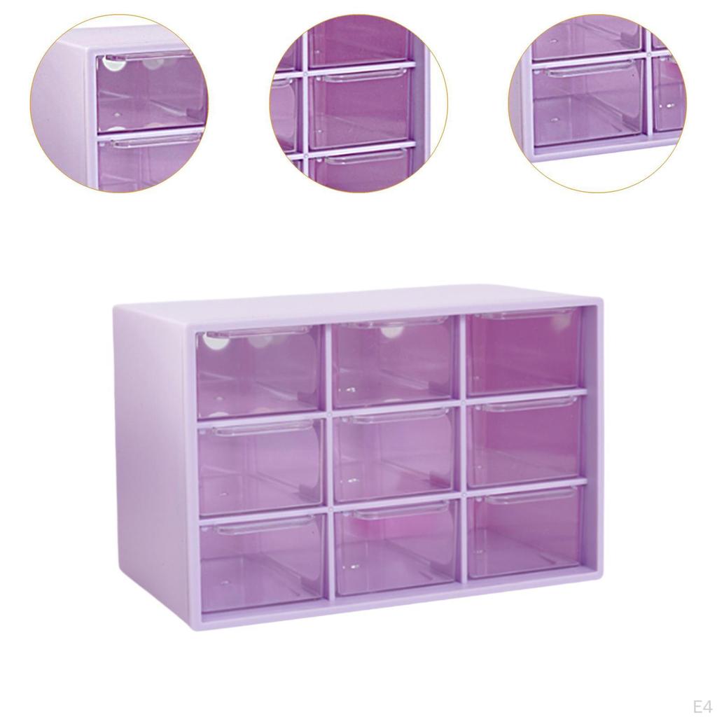 Mini Drawer Organizer for Desk Beads Craft Drawers Desktop Storage