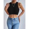 Summer new style women's body-shaping sleeveless vest, short, fashionable and sexy