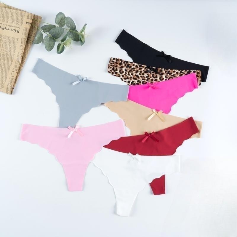Women's Sexy Thongs G-string Underwear Panties Thin Breathable Low Waist T Back Female Seamless Comfortable Thong Lingerie