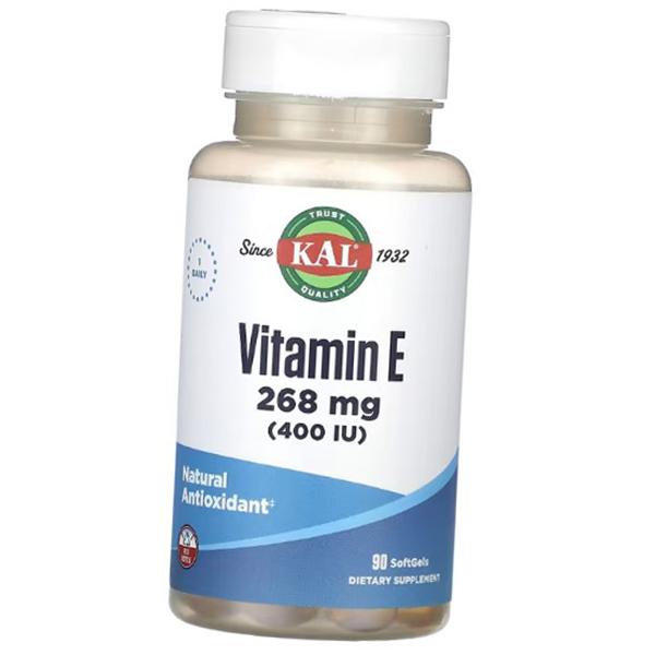 

Vitamin E, Alpha-Tocopherol, Vitamin E 400, KAL 90gelcaps (36424033) 90softgels