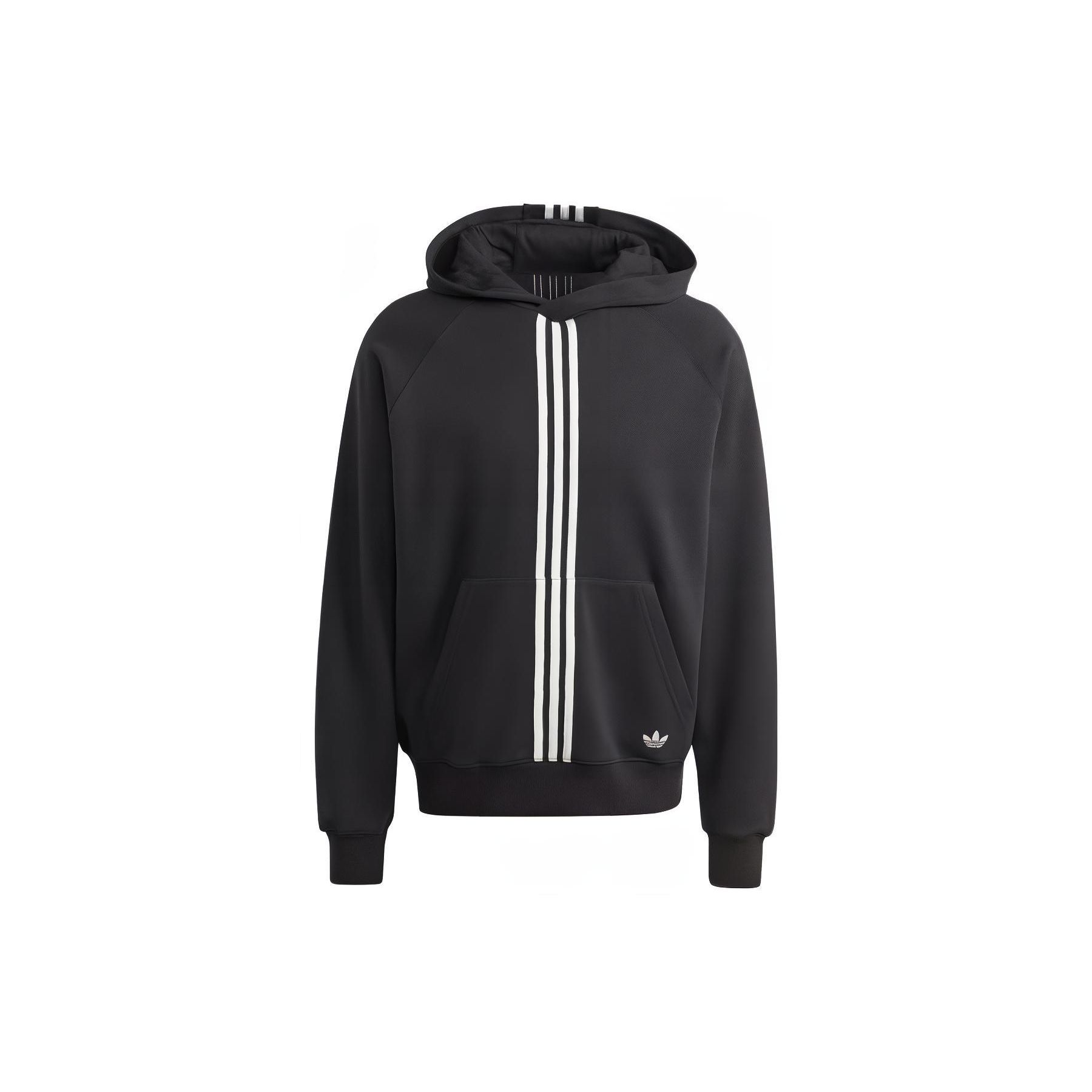 adidas Men s Originals Winter Hacked Pullover Hoodie Black IP9485 S