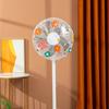 Copertura antipolvere per ventilatori con stampa di girasoli e dinosauri, impermeabile in PEVA, per uso domestico, protezione per ventilatori, decorazione per la casa