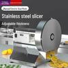 Electric Vegetable & Lemon Slicer: Fully Automatic & Manual Potato Cutter