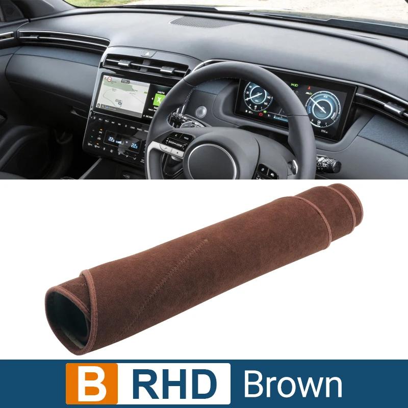 Car For Hyundai Tucson NX4 Dashboard Cover Mats Avoid Light Pads Anti-UV Case Sun Shade Trim Carpets Accessories