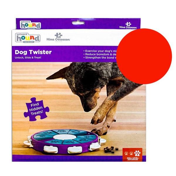 Nina Ottoson Dog Twister Nosework 26 x 4,5 cm, gemischte Farben, 1 Stück
