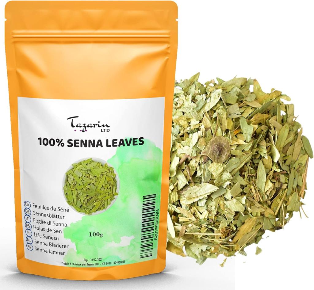Senna Maki Leaves 100g – Herbal Colon Cleanser & Natural Laxative – Supports Digestive Health, Relieves Constipation, and Detoxifies the Body