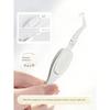 No-Need-To-Pinch Reverse Curved False Eyelash Tweezers for Effortless Hair Removal, Specialized for Beauty Salons, with Tight Grip