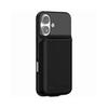 (Schwarz) Kompatibel für iPhone 16 Lade-Rückseite 7000mAh Powerbank Telefon-Backup-Akku-Pack