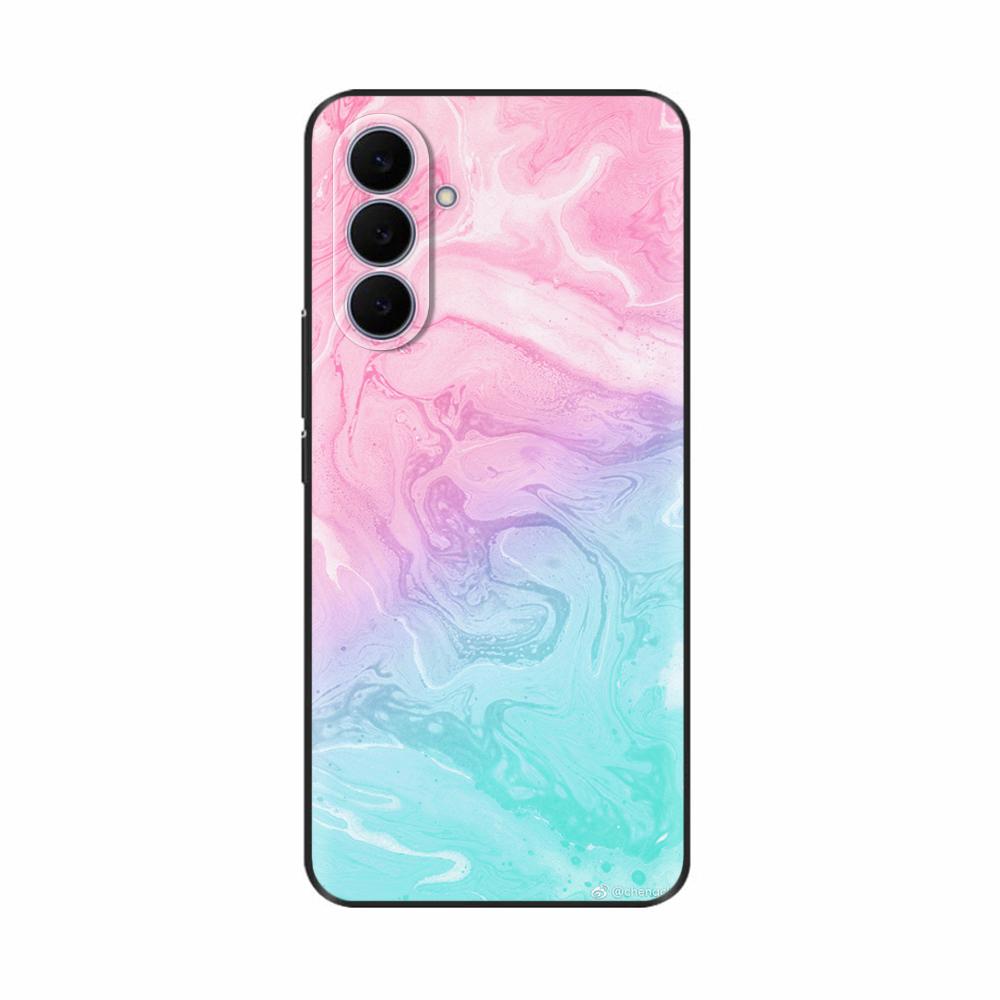 For Samsung Galaxy S25 FE Case Cute Cool Black Silicone Phone Cases For Samsung S25 FE 5G Case S25FE Back Cover Coque TPU Fundas