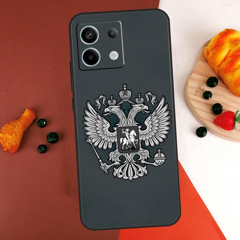 Russian Flag Case For Xiaomi Redmi Note 14 Pro 9 10 11 12 13 Pro 10S 11S 12S Redmi 13C 10C 12C 14C Coque