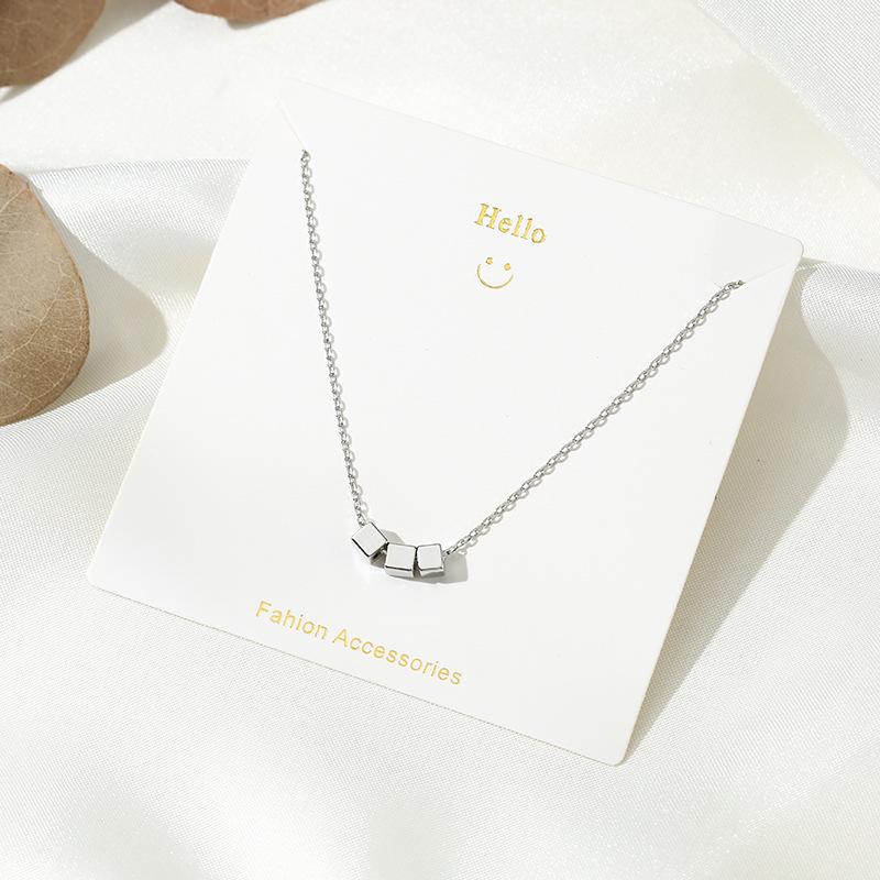 Dongdaemun Floral Pearl Diamond Star & Moon Antler Necklace for Women