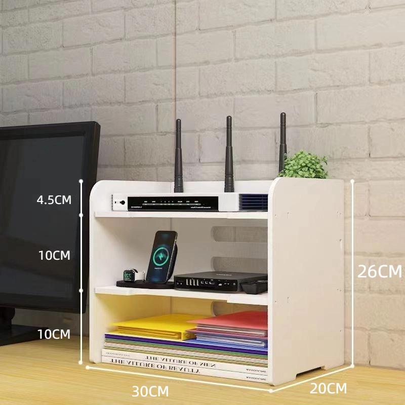 Wifi Storage Rack Wire Plug-in Board Wireless Router Storage Box Set Top Box Storage Rack
