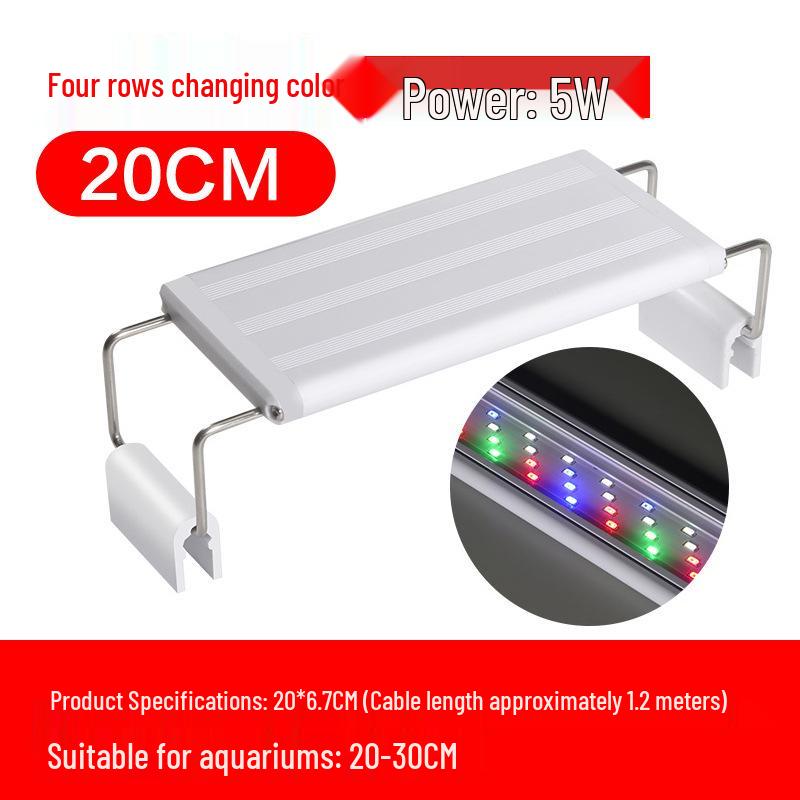 LED Aquarium Plant & Turtle Tank Light with Adjustable Bracket