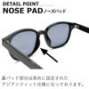 Sunglasses for Men and UV Fashion Wellington Tinted Lightly [MERRY PLEASURE] Women, Protection, Glasses, Oval, Lenses, Colored, BLACK×SMOKE
