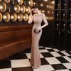 Women Sequins Party Dress Cocktail Dress Sleeveless Sexy Evening Dresses