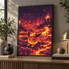5D Diamond Painting flareon DIY Full Drill Diamond Art Kit Home Decoration